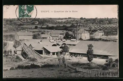 AK Trept, Quartier de la Gare