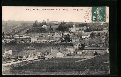 AK Saint-Jean-de-Bournay, Vue generale