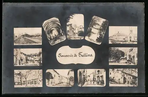 AK Tullins, Boulevard Michel Perret, La Gare, Grande Rue