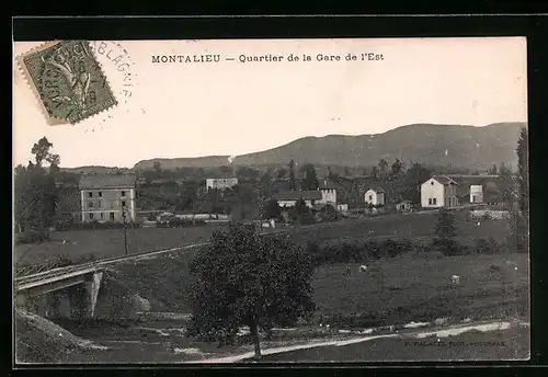 AK Montalieu, Quartier de la Gare de l'Est