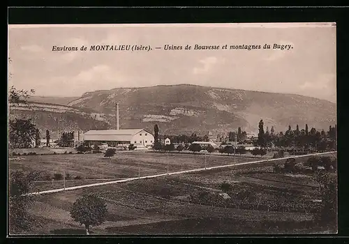 AK Montalieu, Usines de Bouvesse et montagnes du Bugey