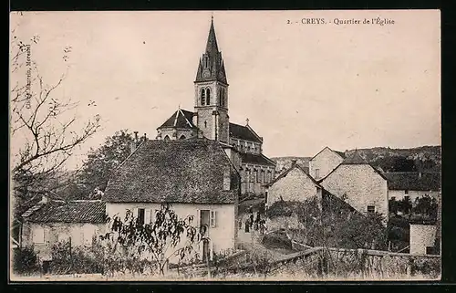 AK Creys, Quartier de l'Eglise