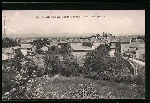 AK Saint-Etienne-de-Saint-Geoirs, Vue generale