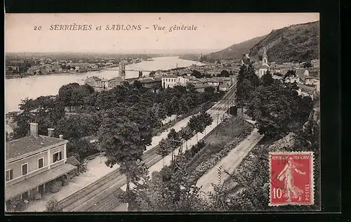 AK Serrières et Sablons, Vue generale