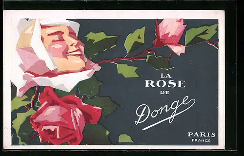 Künstler-AK Paris, La Rose de Donge, Parfümeur