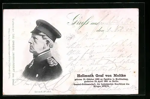 AK General-Feldmarschall Hellmuth Graf von Moltke