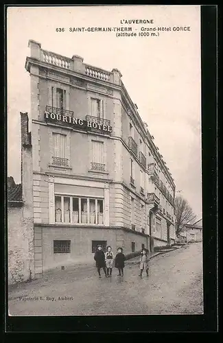 AK Saint-Germain-l`Herm, Grand Hotel Gorce