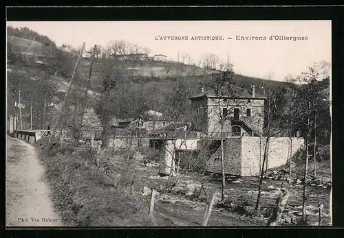 AK Olliergues, L`Auvergne Artistique, Panorama