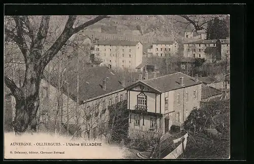 AK Olliergues, Auvergne, L`Usine Villadère