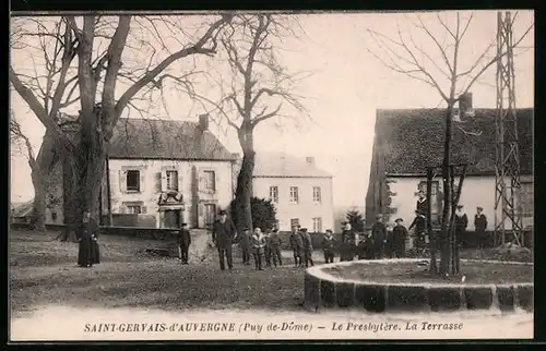 AK Saint-Gervais-d`Auvergne, Le Presbytère, La Terrasse