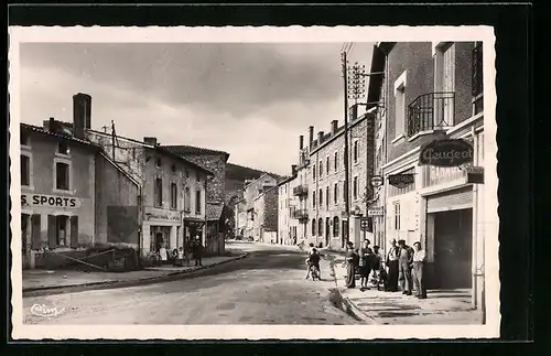 AK La Monnerie, Route de Lyon