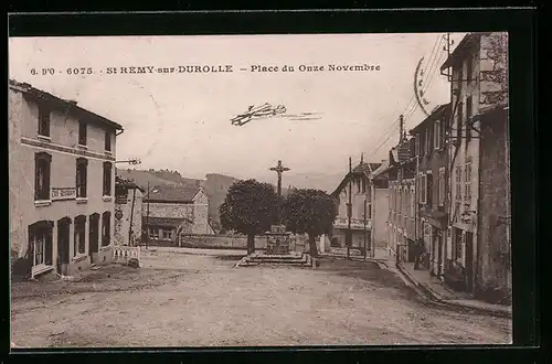 AK St-Rémy-sur-Durolle, Place du Onze Novembre
