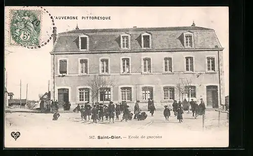 AK Saint-Dier, Ecole de garcons