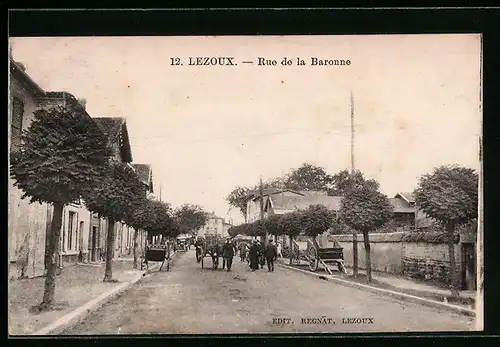 AK Lezoux, Rue de la Baronne