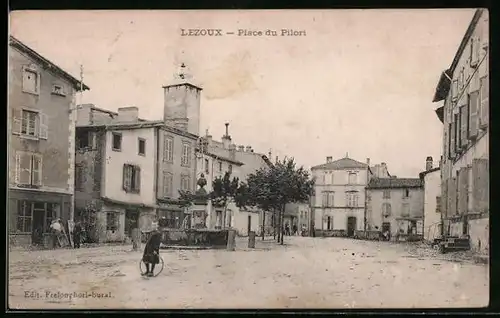 AK Lezoux, Place du Pilori