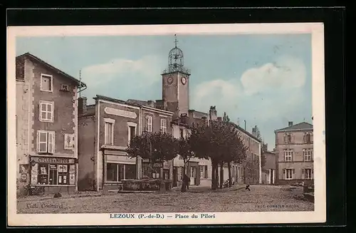 AK Lezoux, Place du Pilori