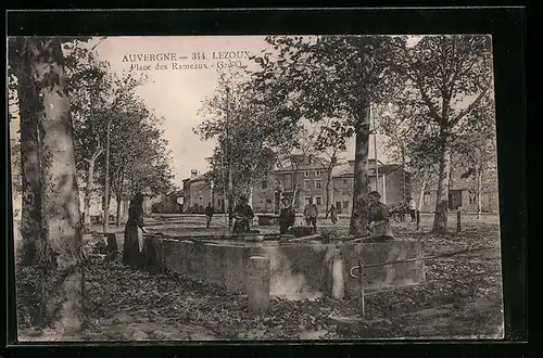 AK Lezoux, Place des Rameaux