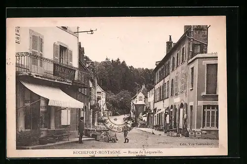 AK Rochefort-Montagne, Route de Laqueuille