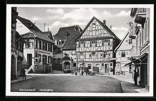 AK Gernsbach, Hofstätte, Gasthaus zur Traube