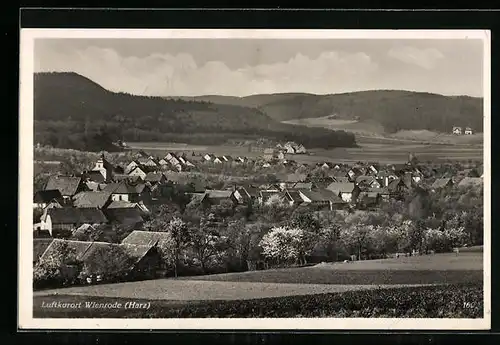 AK Wienrode /Harz, Ortsansicht aus der Vogelschau