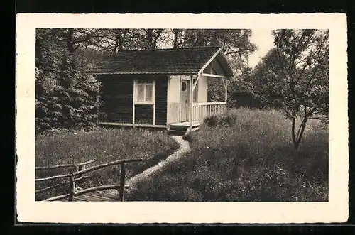 AK Nürtingen, Kurbad und Erholungsheim Schwäbischer Jungborn, Villa Sorgenlos im Familienluftbad