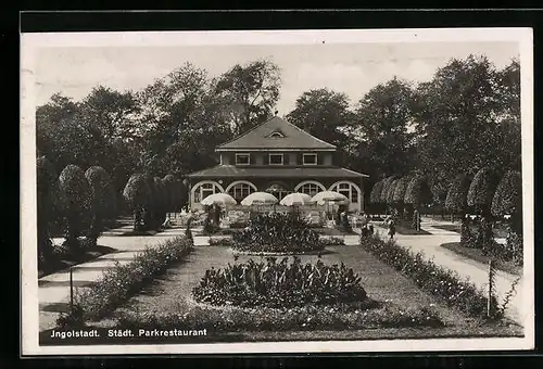 AK Ingolstadt, Städtisches Parkrestaurant mit Anlagen