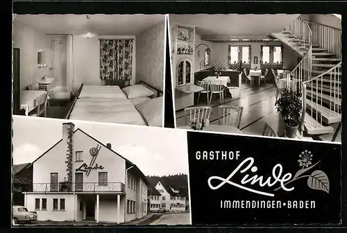 AK Immendingen /Baden, Gasthof Linde Josef Renker