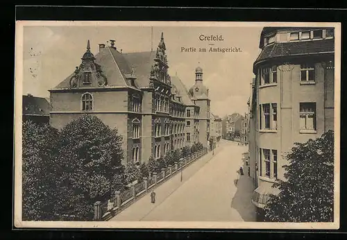 AK Crefeld, Partie am Amtsgericht