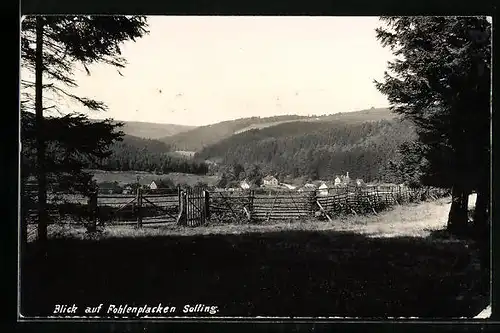 AK Solling, Blick auf Fohlenplacken