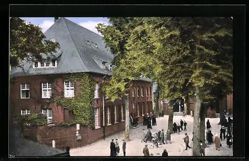 AK Kevelaer, Ansicht vom Priesterhaus