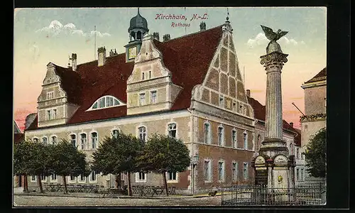 AK Kirchhain, Rathaus, Denkmal