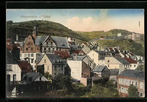 AK Oberstein, Totalansicht des Ortes