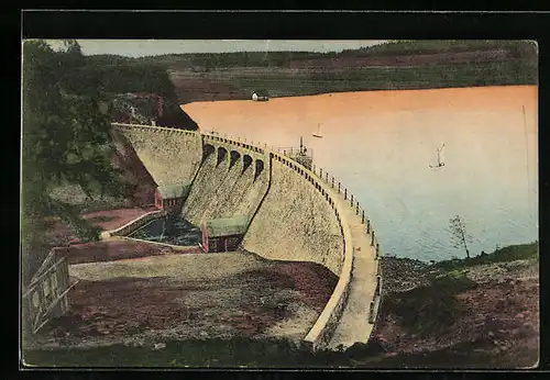 AK Bräunlingen, die Wasserkraftanlage der Stadt