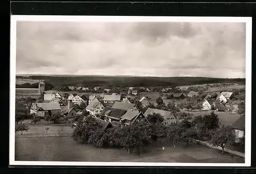 AK Zwerenberg /Schwarzwald, Ortsansicht mit Umland