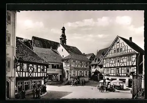 AK Gernsbach im Murgtal, Blick auf die Hofstätte