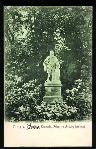 AK Berlin, Kronprinz Friedrich Wilhelm-Denkmal