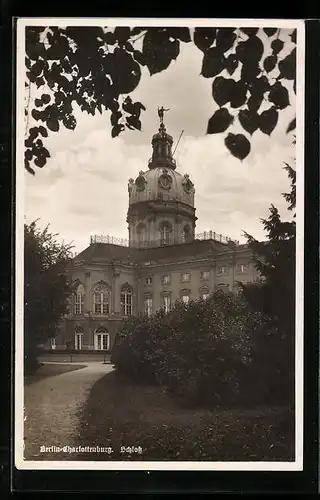 AK Berlin-Charlottenburg, Ansicht vom Schloss