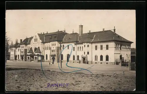AK Zalaegerszeg, Blick zum Bahnhof