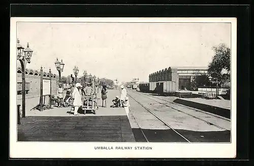 AK Umballa, Umballa Railway Station, Bahnhof
