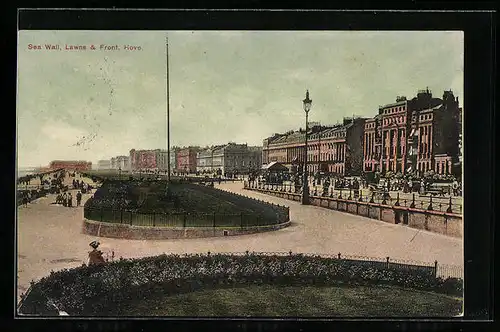 AK Hove, Sea Wall, Lawns & Front