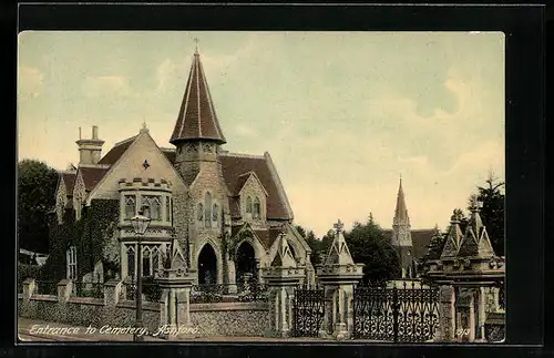 AK Ashford, Entrance to Cemetery