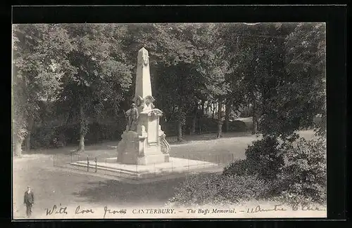 AK Canterbury, The Buffs Memorial