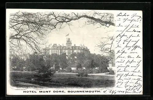 AK Bournemouth, Hotel Mont Dore