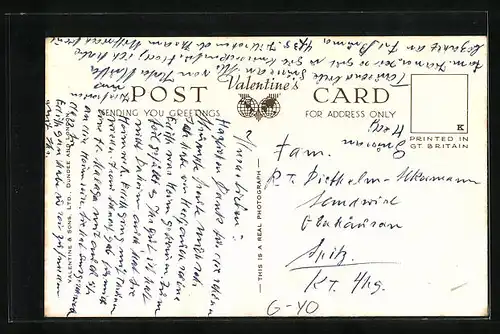 AK Harrogate, View from St. Peter`s Church Tower