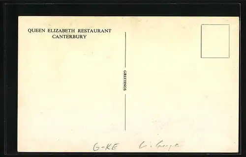 AK Canterbury, Queen Elizabeth Restaurant