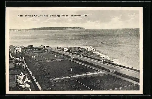 AK Shanklin, Hard Tennis Courts and Bowling Green