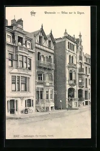 AK Westende, Villas sur la Digue