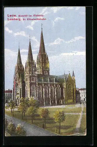 AK Lemberg, St. Elisabethkirche