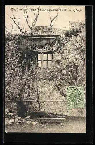 AK Isle of Wight, King Charles Ist Prison Window, Carisbrooke Castle