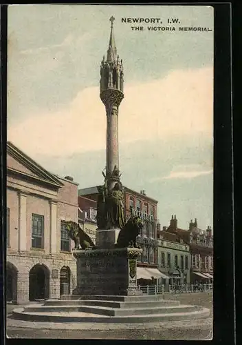 AK Newport, The Victoria Memorial